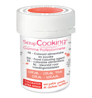 Colorant alimentaire en poudre corail | Scrapcooking
