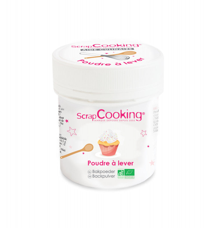 Poudre à lever bio 50g | Scrapcooking