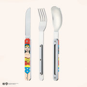 Couverts de voyage Wonder Woman Vintage | AKINOD