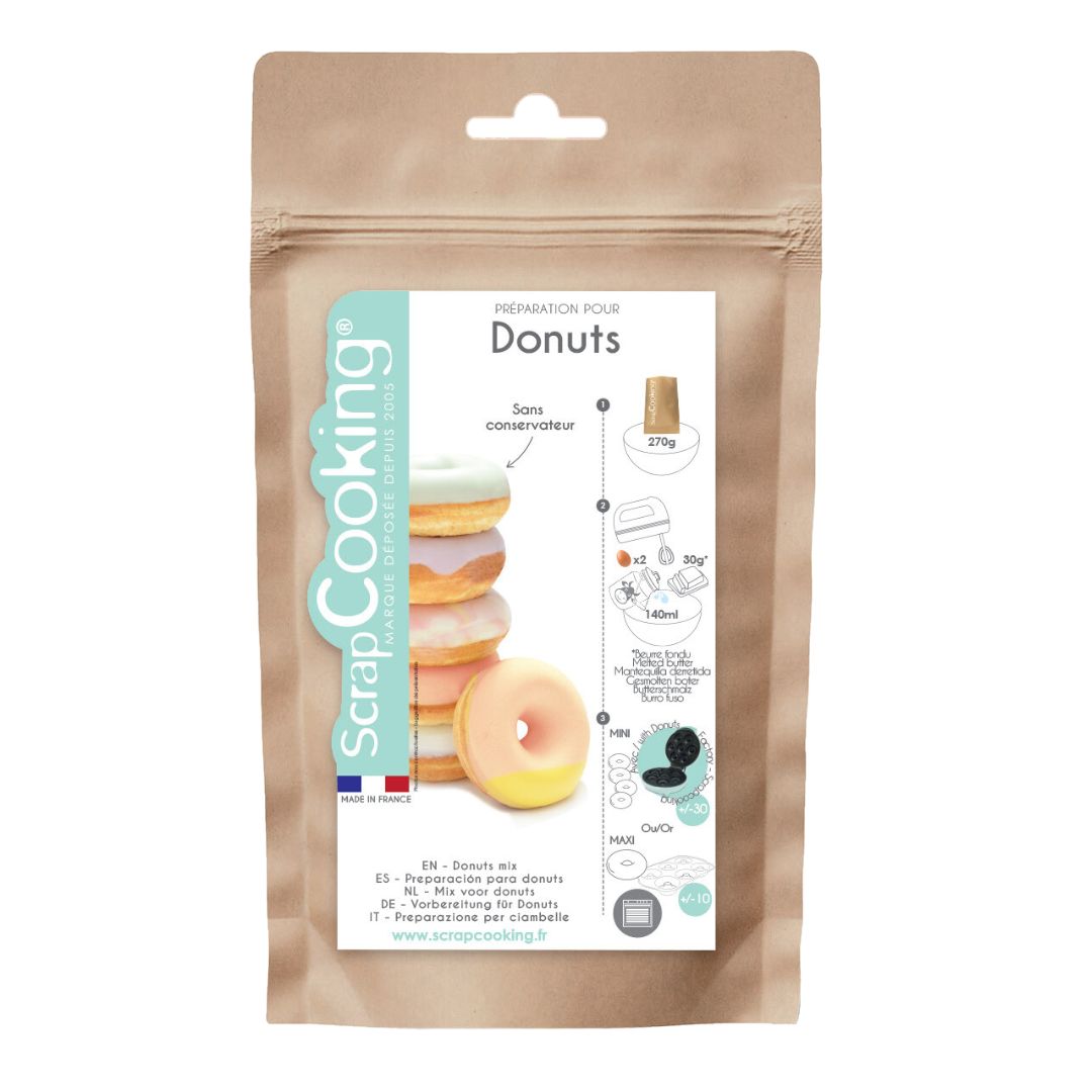 Préparation pour donuts 270g | Scrapcooking - vue 1