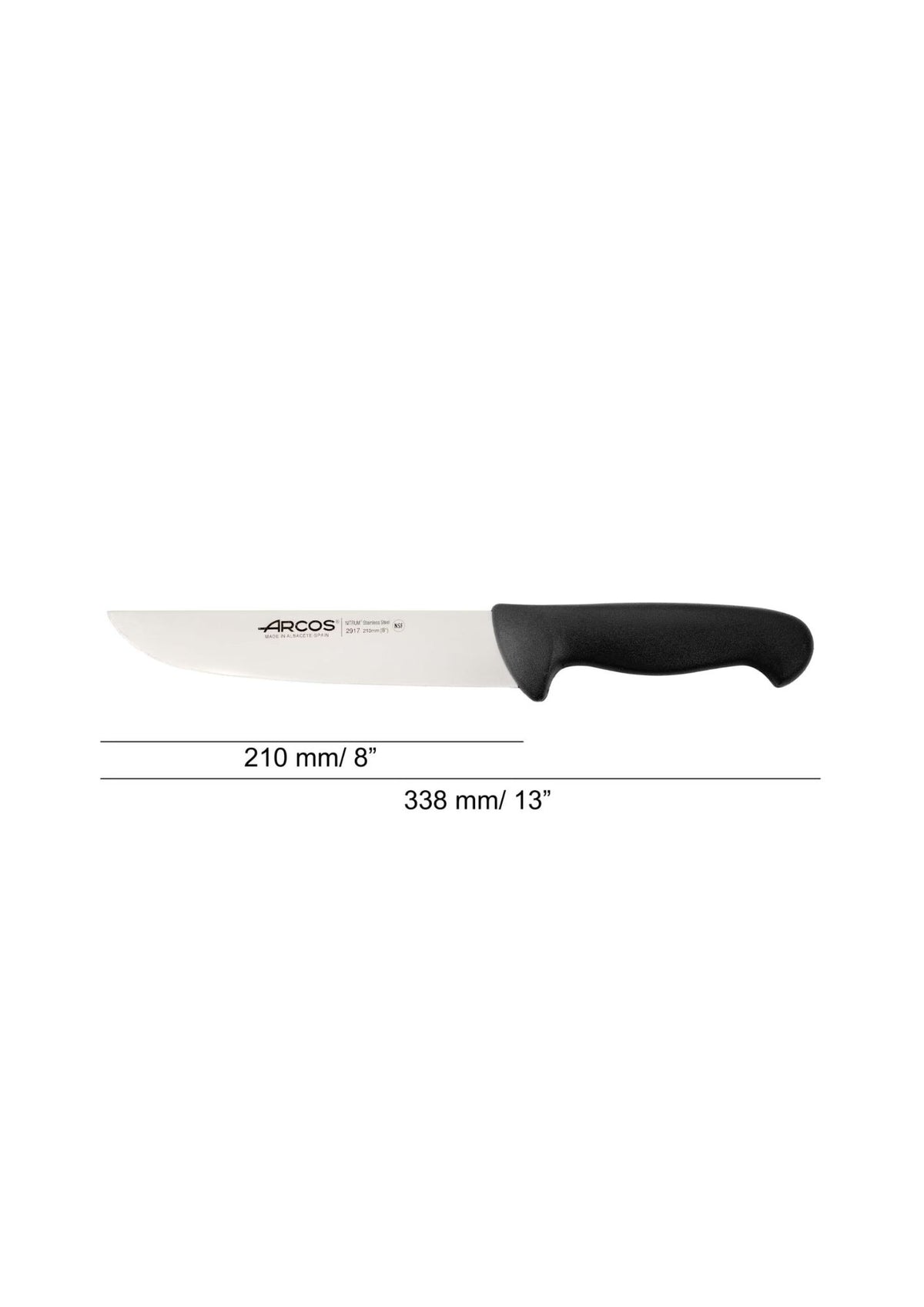 Couteau de boucher 210 mm manche polypropylène | ARCOS - Vue 2