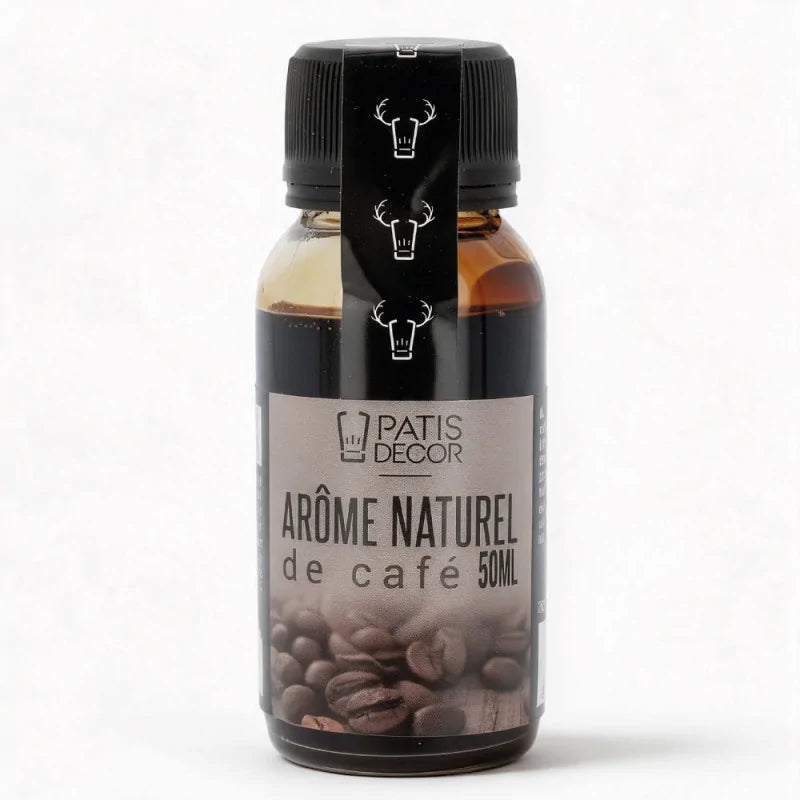 Arôme naturel de café torréfié 50 ml | PATISDECOR