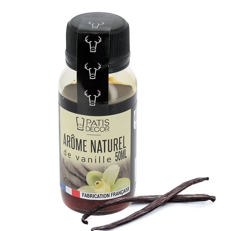 Arôme naturel de vanille Bourbon 50 ml | PATISDECOR