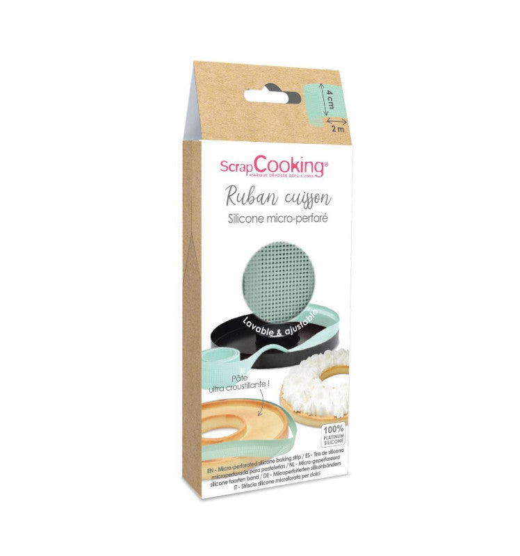 Bande silicone micro-perforée cuisson | Scrapcooking