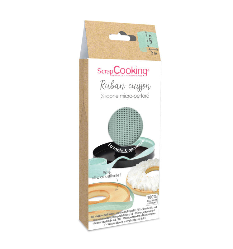 Bande silicone micro-perforée cuisson | Scrapcooking - vue 1