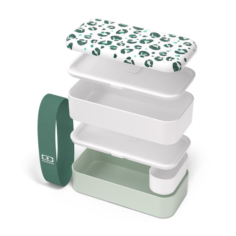 Boîte à bento MB Original Léopard Vert | Monbento