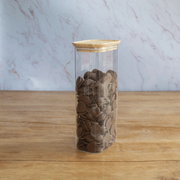 Boîte haute rectangulaire en verre 1200 ml | Pebbly