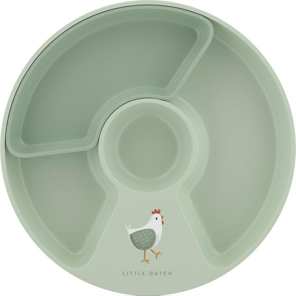 Assiette compartimentée Mio Little Farm | Bracconi