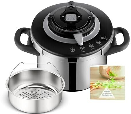 Autocuiseur inox 6 L Clipso+ Chef avec panier | Bracconi