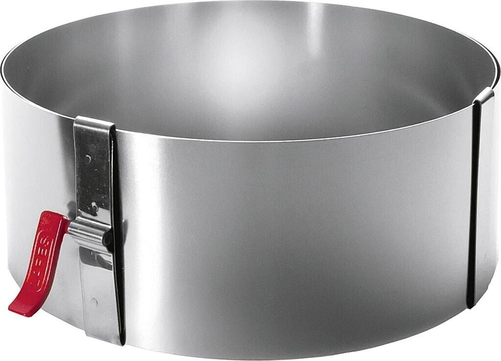 Cercle à pâtisserie extensible inox 17-30 cm | Bracconi