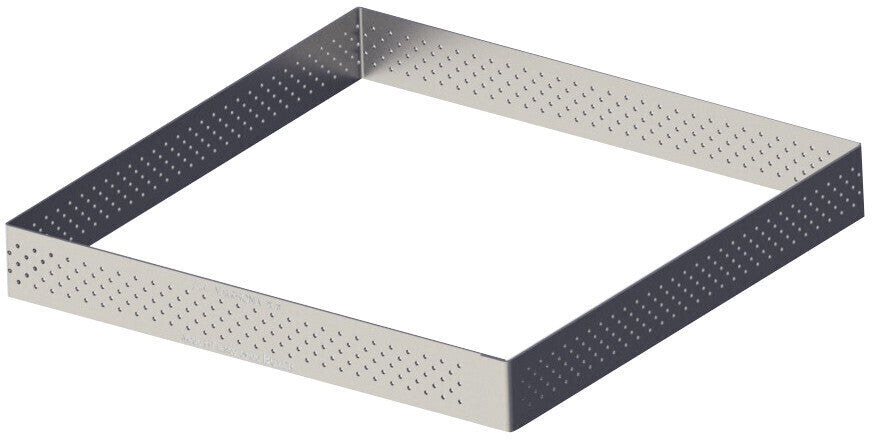 Cercle carré perforé à tarte 15 cm | Bracconi