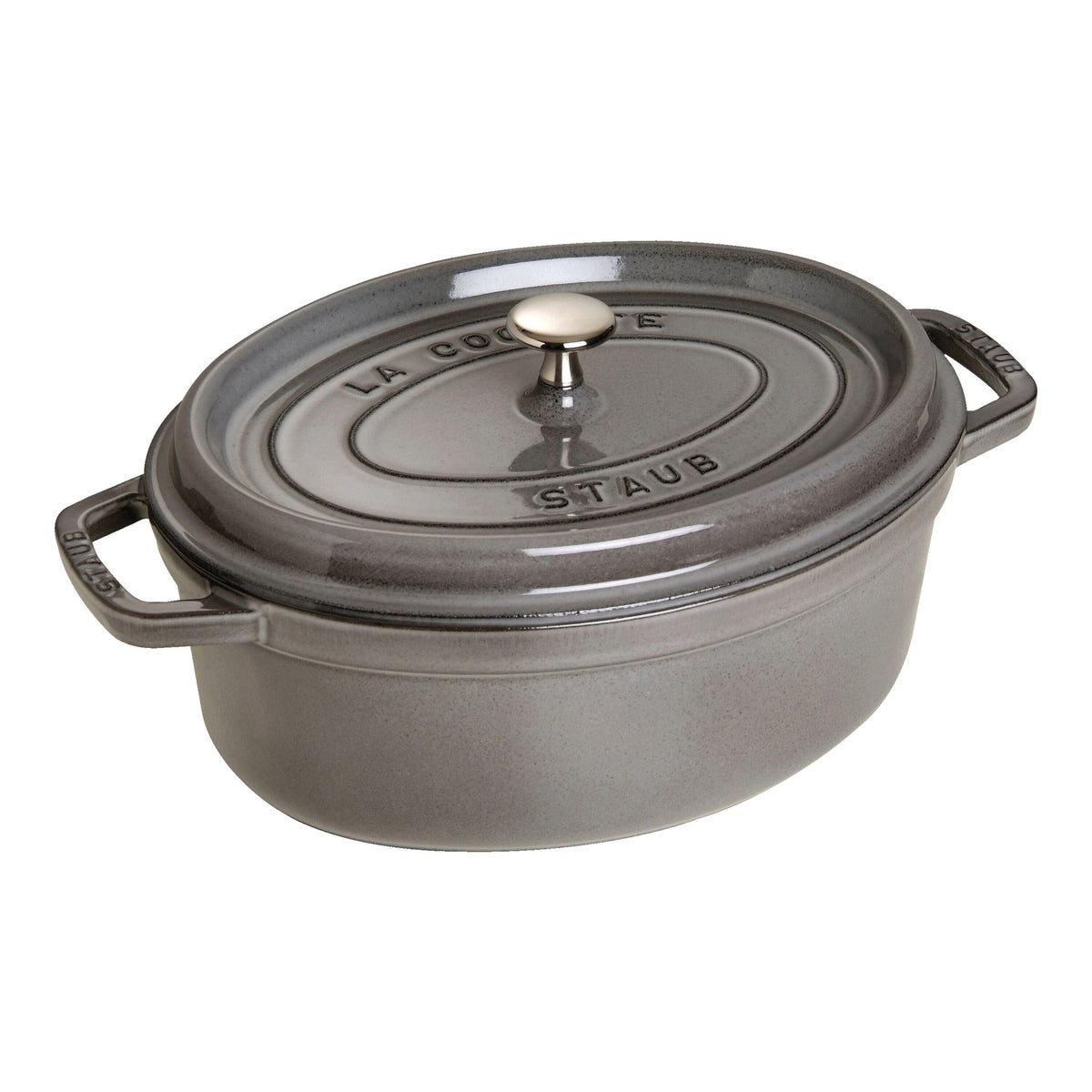 Cocotte ovale en fonte émaillée 31 cm 5,5 L | Staub