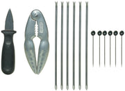 Coffret de service fruits de mer inox | Bracconi