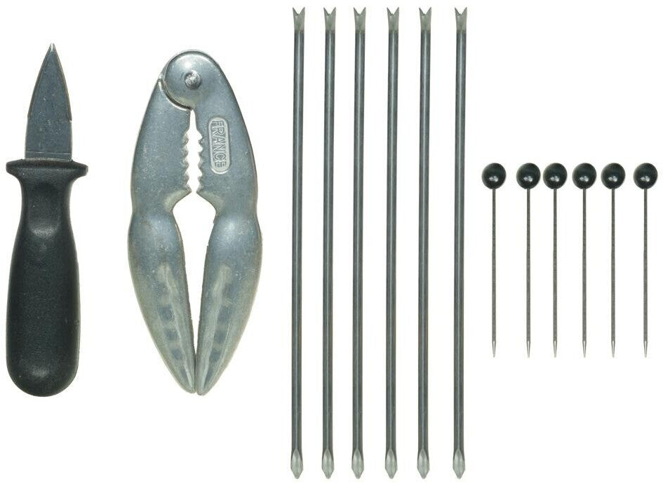 Coffret de service fruits de mer inox | Bracconi