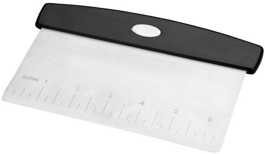 Coupe-pâte gradué en acier inoxydable 16,5 cm | Bracconi