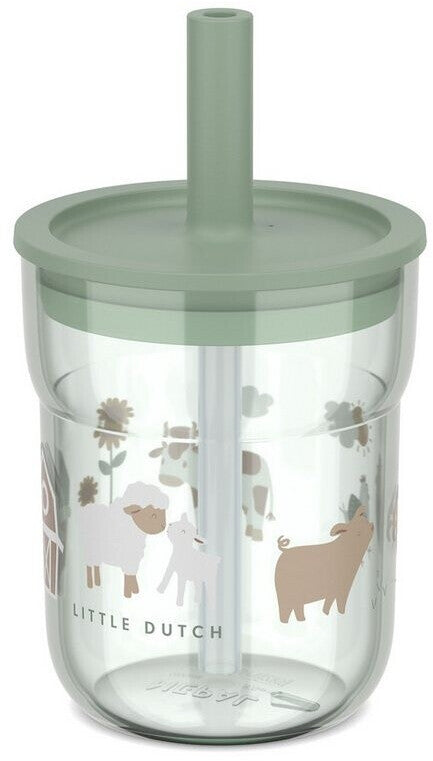 Gobelet paille Mio Little Farm 300 ml | Bracconi