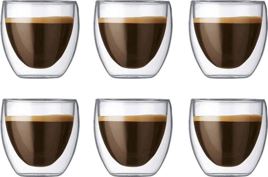 Lot de 6 verres double paroi Pavina | Bracconi