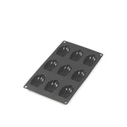 Moule à 9 madeleines Gourmet en silicone | Bracconi