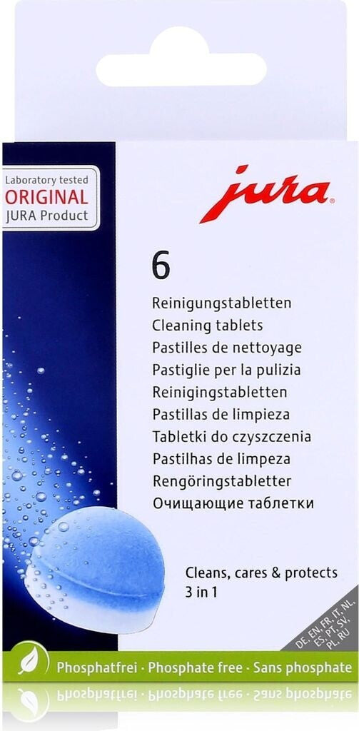 Pastilles de nettoyage 3 phases boîte de 6 | Bracconi