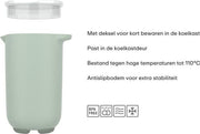 Pichet mixeur avec couvercle Chef It 1 L sauge | Bracconi