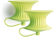 Presse-citrons en silicone platine lot de 2 | Bracconi