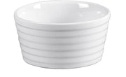 Ramequin rond en porcelaine blanche 9 cm | Bracconi
