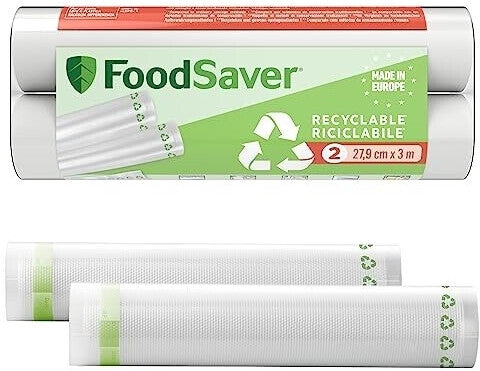 Rouleaux recyclables sous vide 28 cm x 3 m | Bracconi