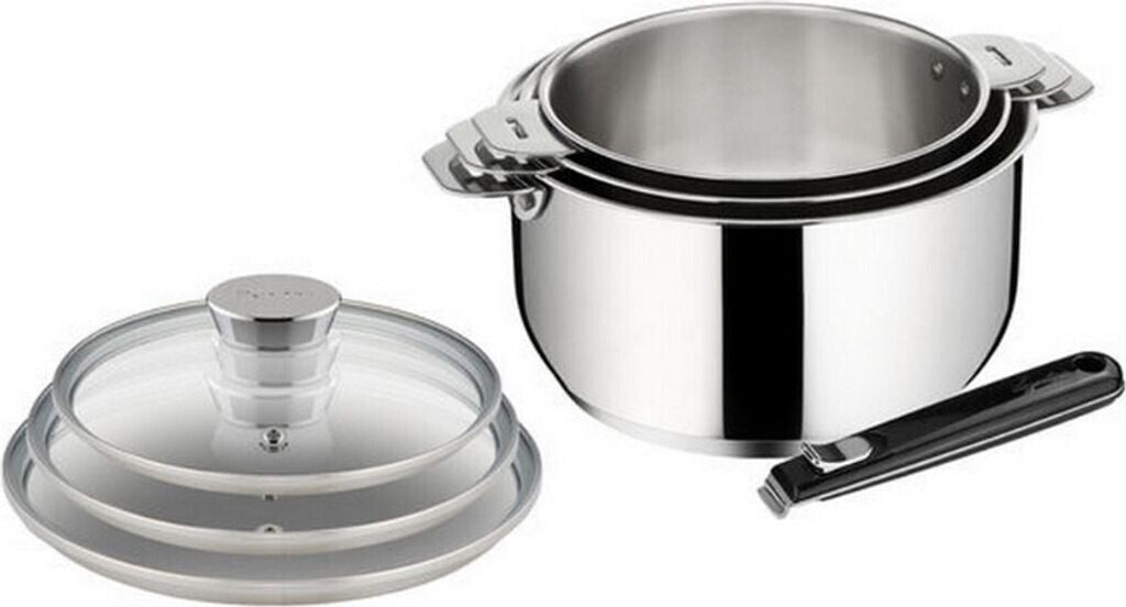 Set de 3 casseroles inox Salvaspazio+ | Bracconi