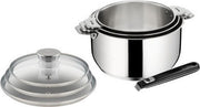 Set de 3 casseroles inox Salvaspazio+ | Bracconi