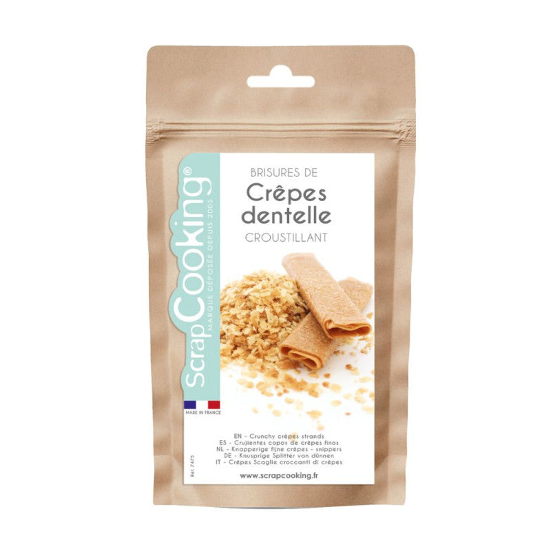 Brisures de crêpe dentelle croustillante 100g | Scrapcooking