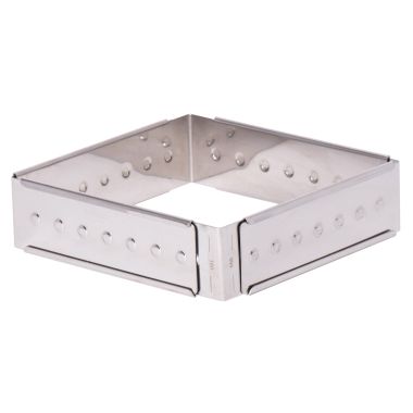 Cadre à pâtisserie extensible inox | Gobel