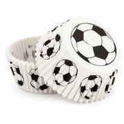 Caissettes à cupcakes Football (x50) | Patisdecor