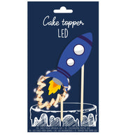 Cake topper LED Fusée lumineuse | Scrapcooking - vue 1