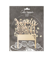 Cake topper LED Joyeux Noël | Scrapcooking