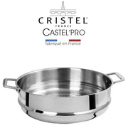 Couvercle bombifié Castel Pro 34cm | Cristel