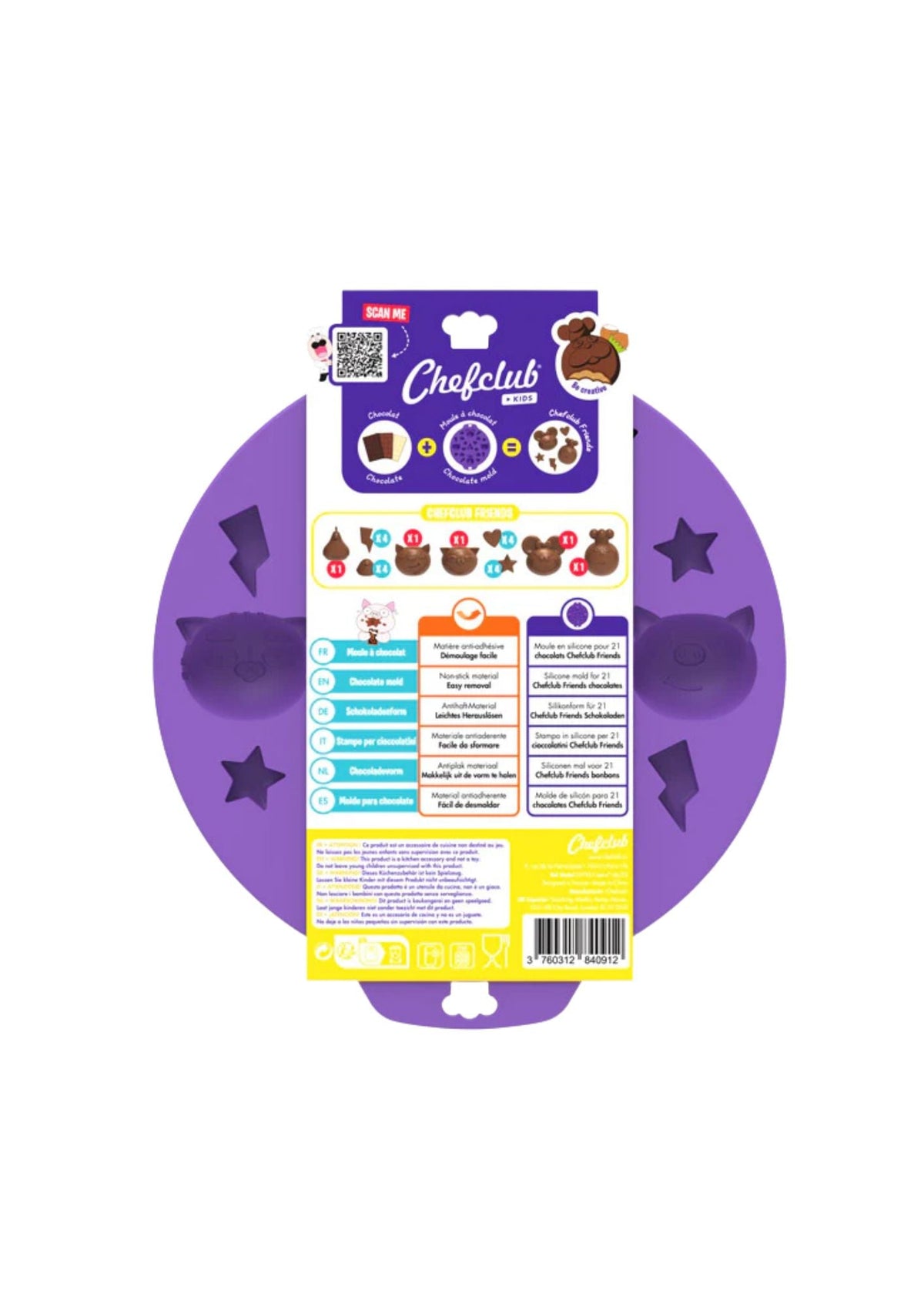 Moule à chocolat Chefclub Kids | Chefclub - vue 2