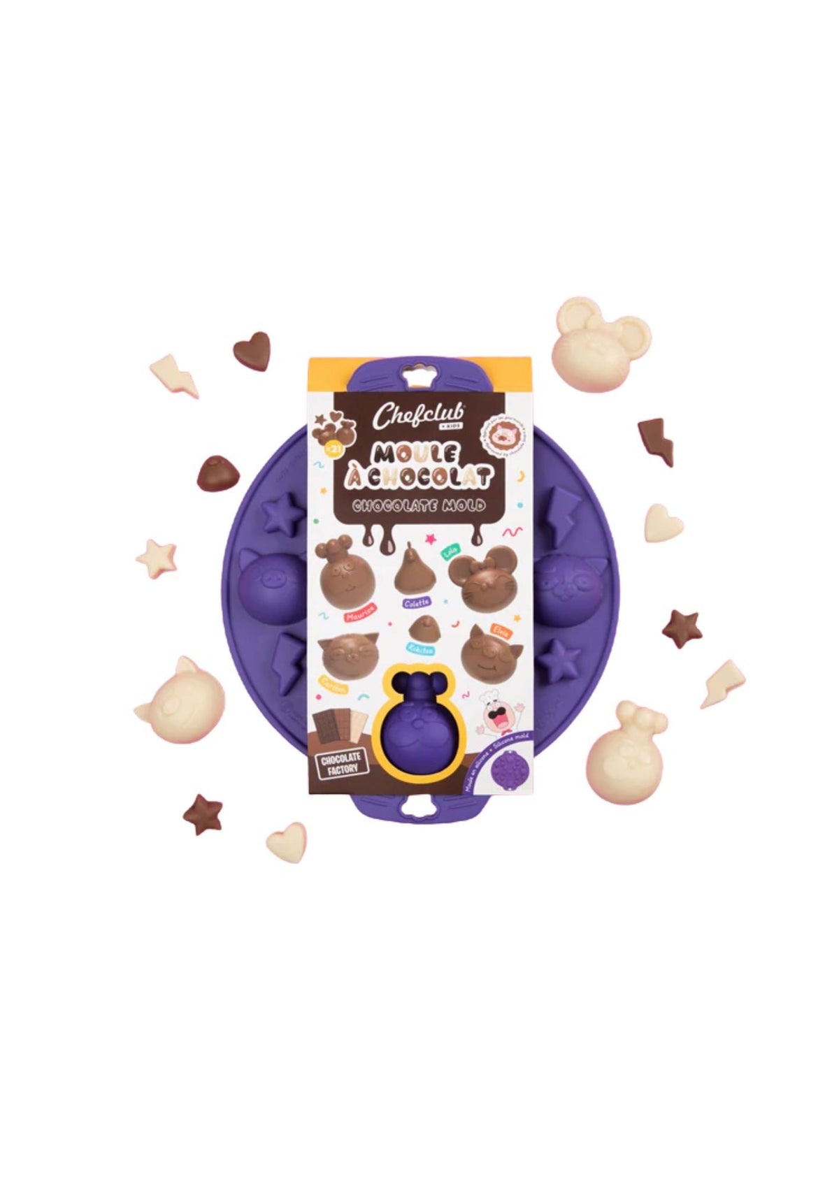 Moule à chocolat Chefclub Kids | Chefclub - vue 1