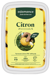 Purée de citron jaune 1kg | Adamance