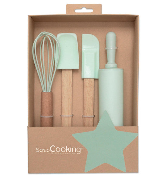 Coffret 4 ustensiles pâtisserie | Scrapcooking - vue 1