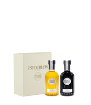 Mini set huile d'olive et vinaigre bio | Estoublon