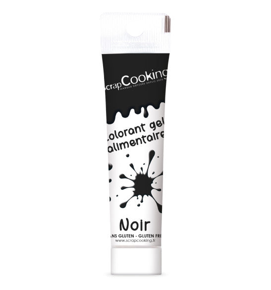 Black gel food coloring 20g | Scrapcooking