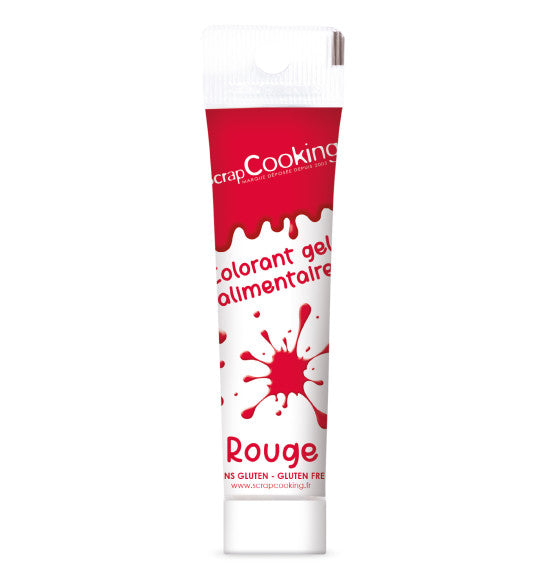 Colorant gel rouge 20g | Scrapcooking