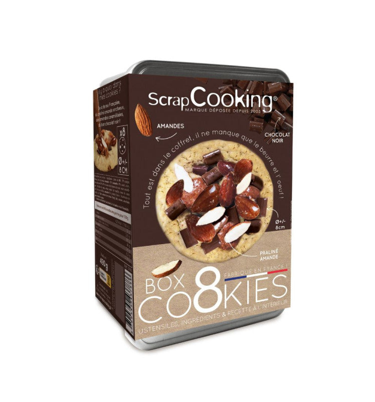 Cookie box chocolat lait praliné | Scrapcooking