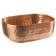 Corbeille pain ovale cuivre 25x18cm | Bracconi