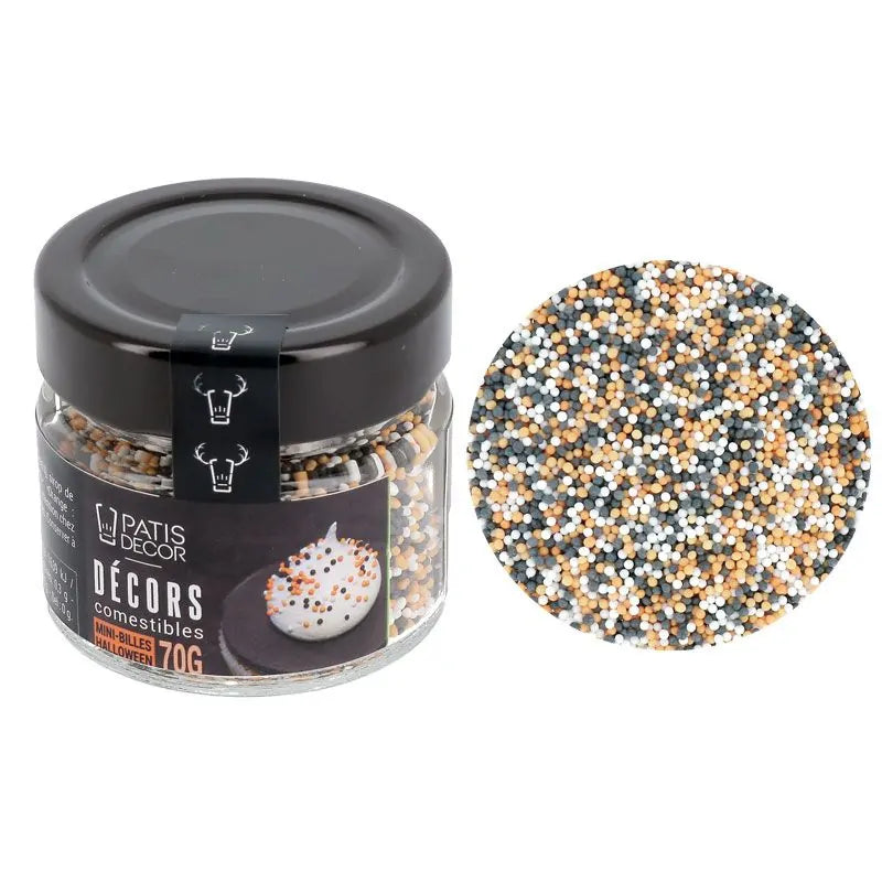 Mélange perles en sucre thématique Halloween | PATISDECOR