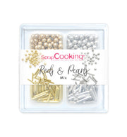 Mélange décors sucrés Rods & Pearls | Scrapcooking