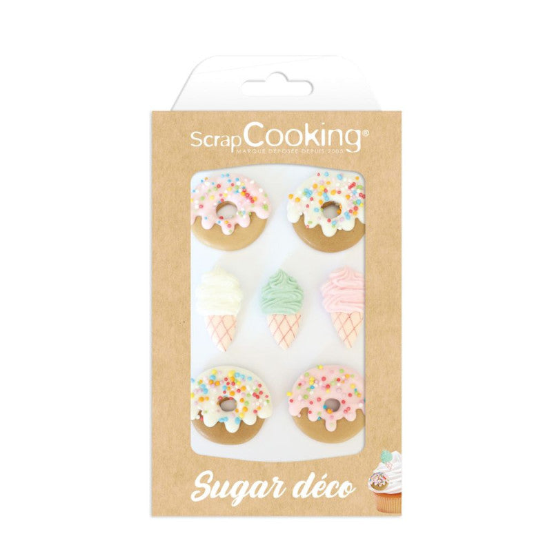 Décosucre Donuts Glacés | Scrapcooking