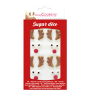 Décorations sucrées têtes de rennes (x20) | Scrapcooking