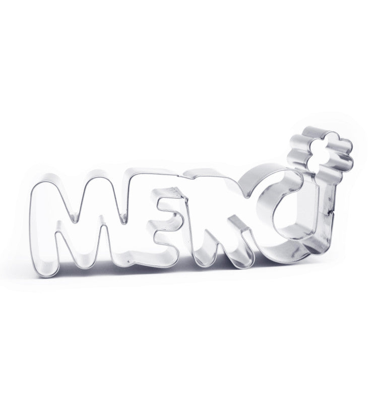 Emporte-pièce inox Merci | Scrapcooking - Vue 2