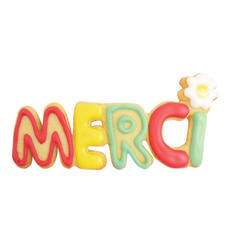 Emporte-pièce inox Merci | Scrapcooking - Vue 3